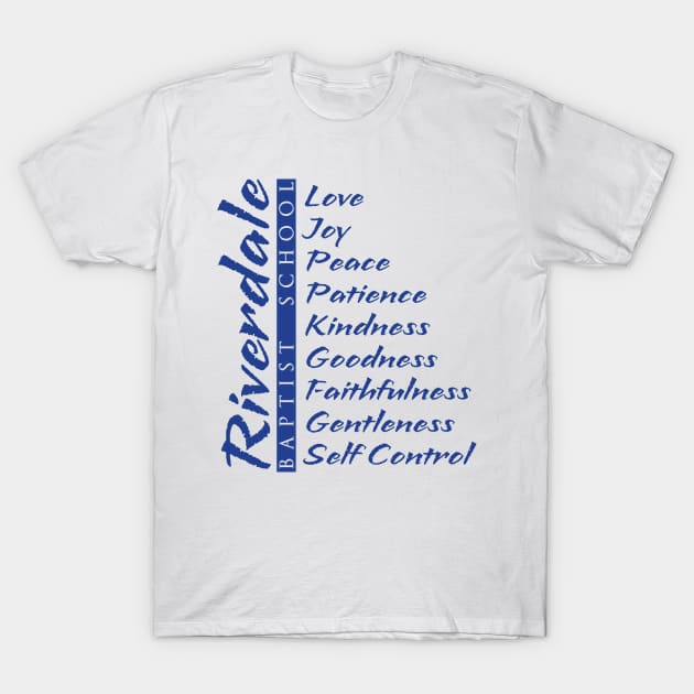 RBS Fruit of the Spirit Tshirt (Light) T-Shirt by riverdalebaptistschool